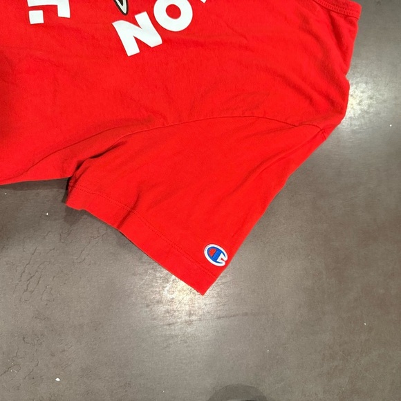 Champion Red G.O.A.T Graphic Tee - Picture 2 of 7